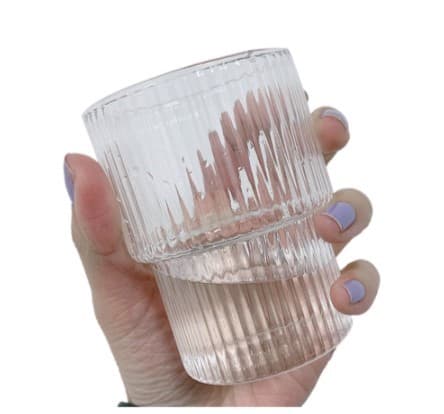 VASO ROCA RAYAS 400 ml / 13.50oz SET 6 PZAS
