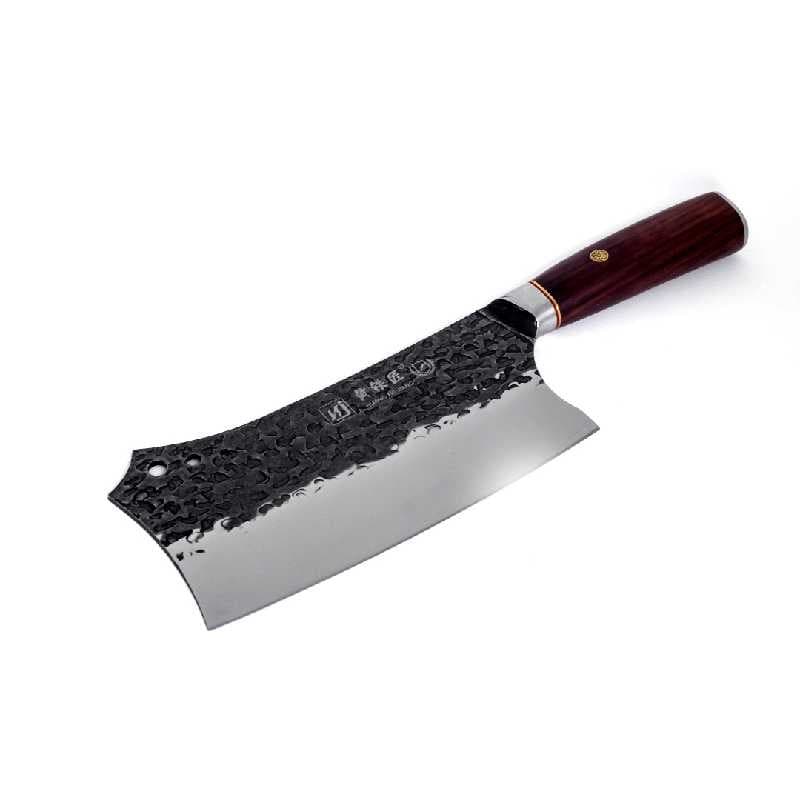 HACHA PREMIUM INOX CON MANGO DE MADERA 7.5"