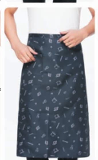 DELANTAL CINTURA ESTAMPADO