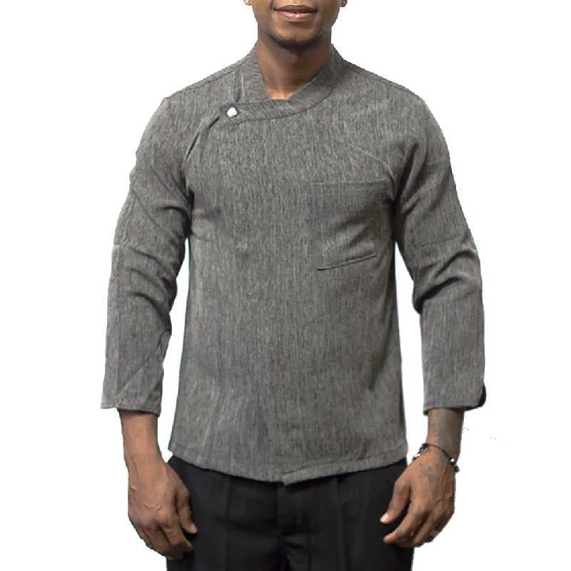 CHAQUETA GRIS L/S T: 2XL