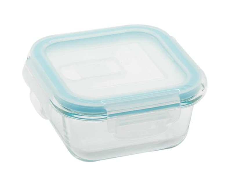 ENVASE DE VIDRIO CUADRADO 800ml / 27oz