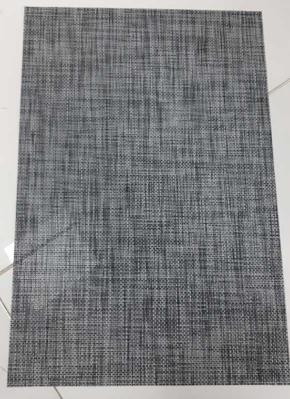 INDIVIDUAL GRIS/BLANCO 30X45CM