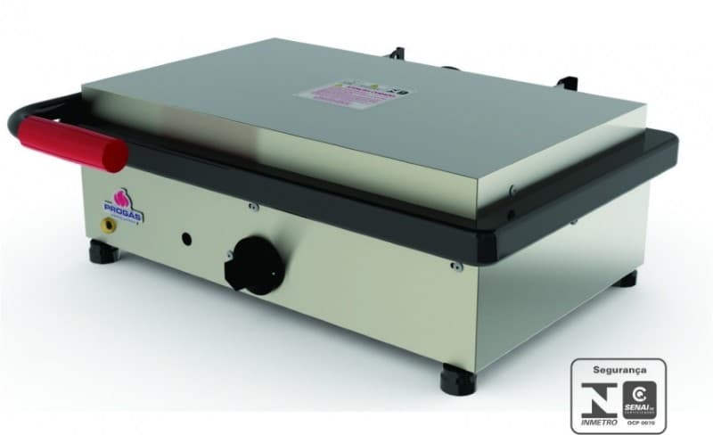 PLANCHA ELECTRICA CON PRENSA 220V/60HZ 50CM PROGAS