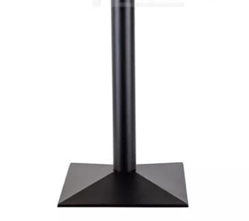 BASE CUADRADA NEGRA 75CM