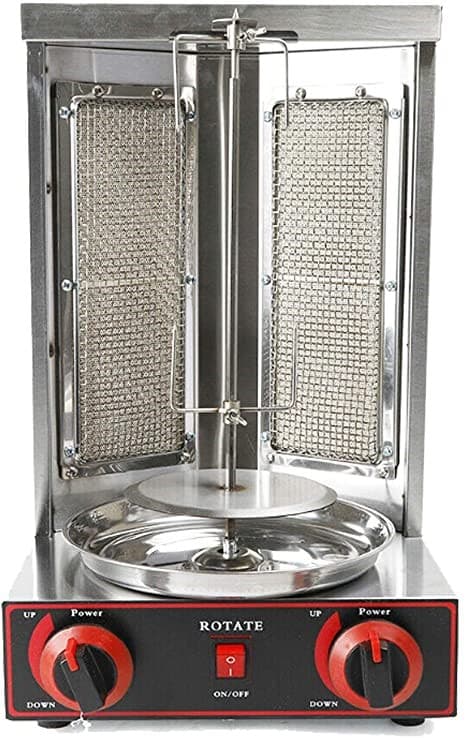 MÁQUINA PARA SHAWARMA A GAS 2 QUEMADORES STAR KITCHEN
