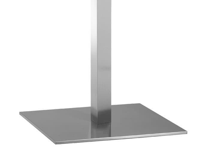 BASE CUADRADA INOX 75CM