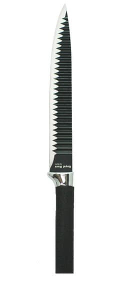 CUCHILLO DE FILETEAR RAYADO 8" PL-009