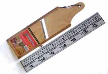 MANDOLINA DE MADERA 35X9X1.8CM